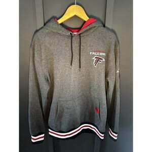Atlanta Falcons Men’s NFL hooded Grey Sweatshirt With Pocket - Size Small